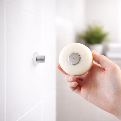 Magnetic soap holder