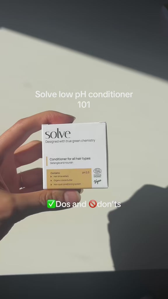 Solve Low pH conditioner